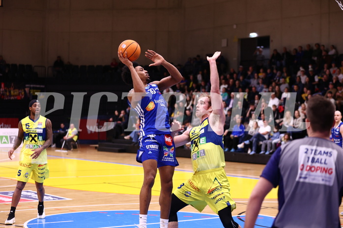 21.03.2025, Graz, Raiffeisen Sportpark Graz, Basketball Superliga 2024/25, 5. Platzierungsrunde, UBSC Graz - Oberwart Gunners
