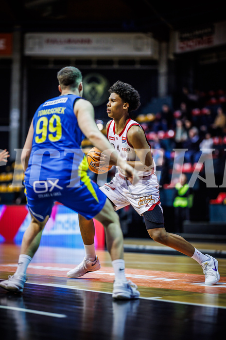 Basketball, Win2Day Superliga 2024/25, 5. Qualifikationsrunde, BC Vienna, SKN St. Pölten, Lenny Benczak (4)