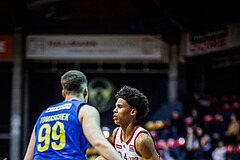 Basketball, Win2Day Superliga 2024/25, 5. Qualifikationsrunde, BC Vienna, SKN St. Pölten, Lenny Benczak (4)