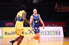 21.03.2025, Graz, Raiffeisen Sportpark Graz, Basketball Superliga 2024/25, 5. Platzierungsrunde, UBSC Graz - Oberwart Gunners