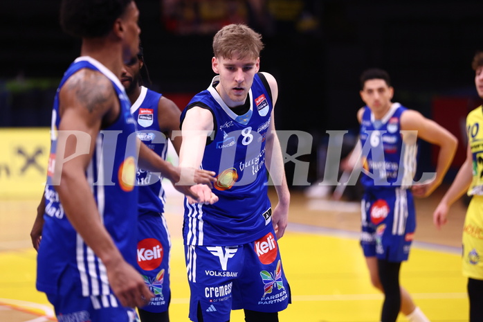21.03.2025, Graz, Raiffeisen Sportpark Graz, Basketball Superliga 2024/25, 5. Platzierungsrunde, UBSC Graz - Oberwart Gunners