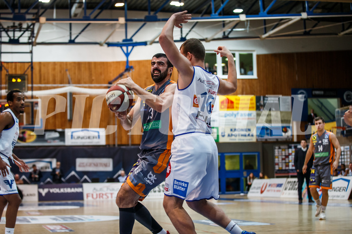 Basketball, Admiral Basketball Superliga 2019/20, Grunddurchgang 16.Runde, Oberwart Gunners, Klosterneuburg Dukes, Edin Bavcic (13)