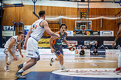 Basketball, Admiral Basketball Superliga 2019/20, Grunddurchgang 16.Runde, Oberwart Gunners, Klosterneuburg Dukes, Moritz Lanegger (6)