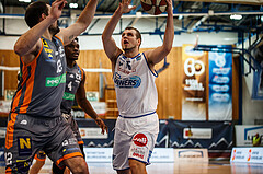 Basketball, Admiral Basketball Superliga 2019/20, Grunddurchgang 16.Runde, Oberwart Gunners, Klosterneuburg Dukes, Renato Poljak (16)