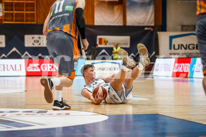 Basketball, Admiral Basketball Superliga 2019/20, Grunddurchgang 16.Runde, Oberwart Gunners, Klosterneuburg Dukes, Maximilian Schuecker (14)