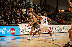 Basketball, Admiral Basketball Superliga 2019/20, Grunddurchgang 16.Runde, Oberwart Gunners, Klosterneuburg Dukes, Lennart Burgemeister (10)