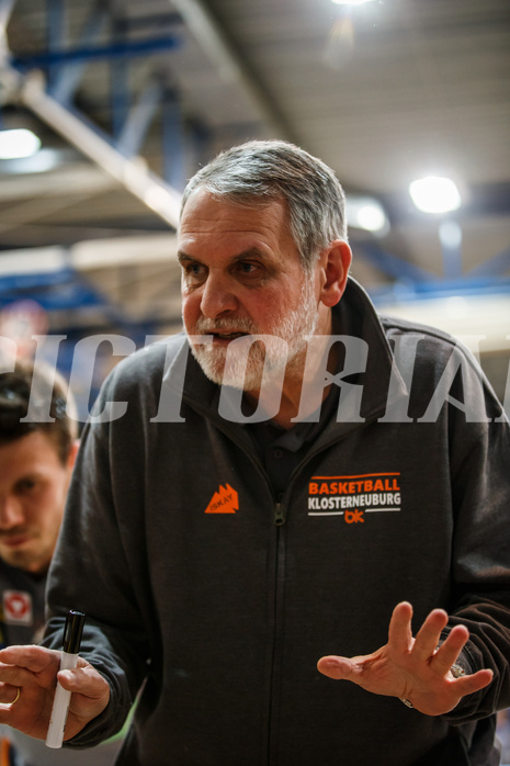 Basketball, Admiral Basketball Superliga 2019/20, Grunddurchgang 16.Runde, Oberwart Gunners, Klosterneuburg Dukes, Werner Sallomon (Head Coach)