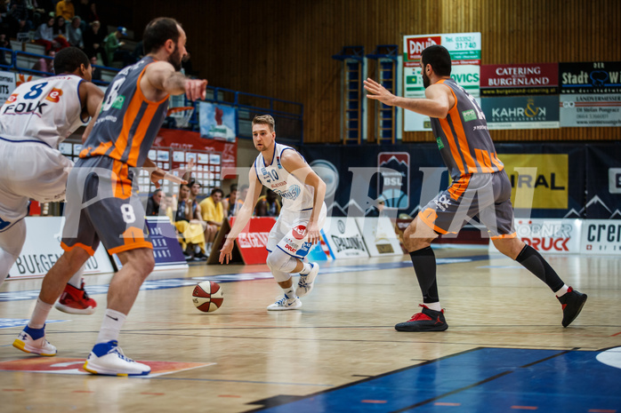 Basketball, Admiral Basketball Superliga 2019/20, Grunddurchgang 16.Runde, Oberwart Gunners, Klosterneuburg Dukes, Georg Wolf (10)