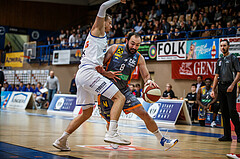 Basketball, Admiral Basketball Superliga 2019/20, Grunddurchgang 16.Runde, Oberwart Gunners, Klosterneuburg Dukes, Predrag Miletic (8)