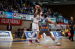 Basketball, Admiral Basketball Superliga 2019/20, Grunddurchgang 16.Runde, Oberwart Gunners, Klosterneuburg Dukes, Orion Outerbridge (8)
