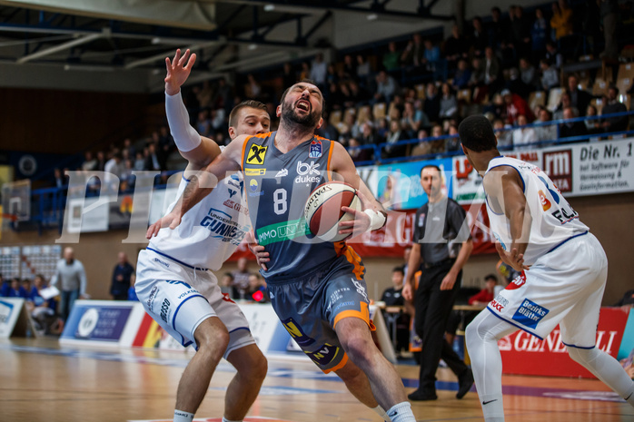 Basketball, Admiral Basketball Superliga 2019/20, Grunddurchgang 16.Runde, Oberwart Gunners, Klosterneuburg Dukes, Predrag Miletic (8)