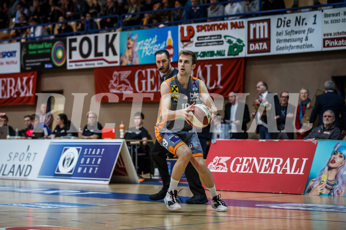 Basketball, Admiral Basketball Superliga 2019/20, Grunddurchgang 16.Runde, Oberwart Gunners, Klosterneuburg Dukes, Jurica Blazevic (19)