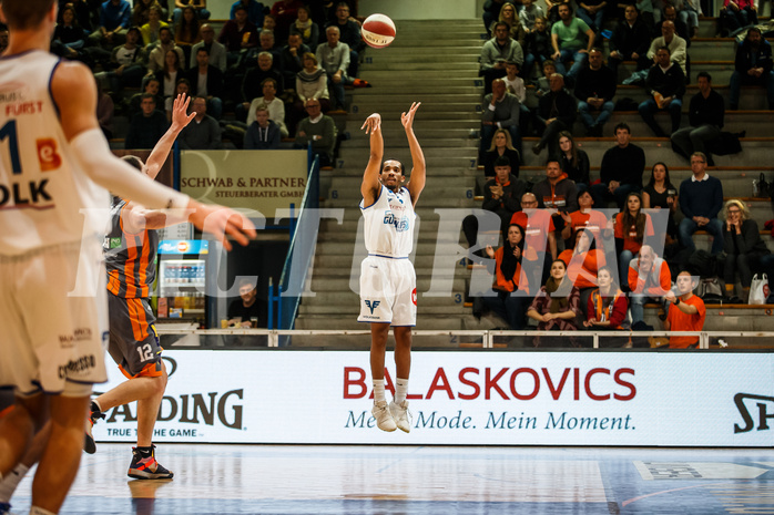 Basketball, Admiral Basketball Superliga 2019/20, Grunddurchgang 16.Runde, Oberwart Gunners, Klosterneuburg Dukes, Lawrence Alexander (6)