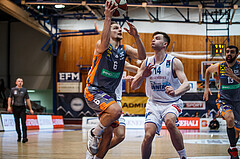 Basketball, Admiral Basketball Superliga 2019/20, Grunddurchgang 16.Runde, Oberwart Gunners, Klosterneuburg Dukes, Moritz Lanegger (6)