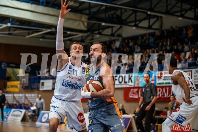 Basketball, Admiral Basketball Superliga 2019/20, Grunddurchgang 16.Runde, Oberwart Gunners, Klosterneuburg Dukes, Predrag Miletic (8)