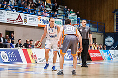 Basketball, Admiral Basketball Superliga 2019/20, Grunddurchgang 16.Runde, Oberwart Gunners, Klosterneuburg Dukes, Sebastian Käferle (7)