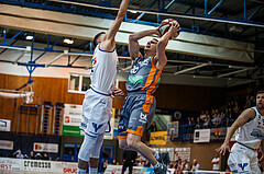 Basketball, Admiral Basketball Superliga 2019/20, Grunddurchgang 16.Runde, Oberwart Gunners, Klosterneuburg Dukes, Benedikt Danek (20)
