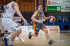 Basketball, Admiral Basketball Superliga 2019/20, Grunddurchgang 16.Runde, Oberwart Gunners, Klosterneuburg Dukes, Benedikt Danek (20)