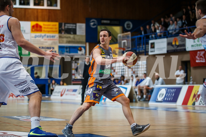 Basketball, Admiral Basketball Superliga 2019/20, Grunddurchgang 16.Runde, Oberwart Gunners, Klosterneuburg Dukes, Benedikt Danek (20)