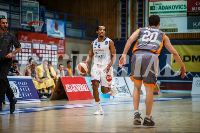 Basketball, Admiral Basketball Superliga 2019/20, Grunddurchgang 16.Runde, Oberwart Gunners, Klosterneuburg Dukes, Lawrence Alexander (6)