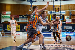 Basketball, Admiral Basketball Superliga 2019/20, Grunddurchgang 16.Runde, Oberwart Gunners, Klosterneuburg Dukes, Georg Wolf (10)
