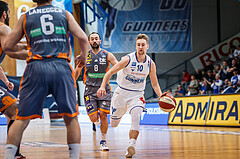 Basketball, Admiral Basketball Superliga 2019/20, Grunddurchgang 16.Runde, Oberwart Gunners, Klosterneuburg Dukes, Georg Wolf (10)