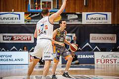Basketball, Admiral Basketball Superliga 2019/20, Grunddurchgang 16.Runde, Oberwart Gunners, Klosterneuburg Dukes, Benedikt Danek (20)