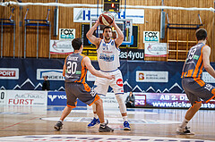Basketball, Admiral Basketball Superliga 2019/20, Grunddurchgang 16.Runde, Oberwart Gunners, Klosterneuburg Dukes, Andrius Mikutis (5)