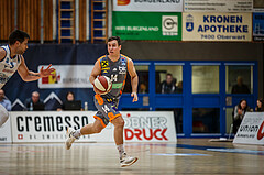 Basketball, Admiral Basketball Superliga 2019/20, Grunddurchgang 16.Runde, Oberwart Gunners, Klosterneuburg Dukes, Valentin Bauer (14)