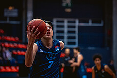 Basketball, Win2Day Superliga 2022/23, Grunddurchgang 21.Runde, BC GGMT Vienna, Vienna Timberwolves, Armin Karian (7)