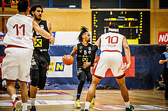 Basketball, win2day Basketball Superliga 2022/23, Grunddurchgang 21.Runde, Traiskirchen Lions, Flyers Wels, A. Terell Glenn (5)