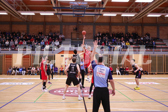 Basketball Zweite Liga 2022/23, Grunddurchgang 16.Runde Mistelbach Mustangs vs. Vienna United


