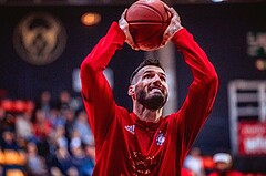 Basketball, Win2Day Superliga 2022/23, Grunddurchgang 21.Runde, BC GGMT Vienna, Vienna Timberwolves, Ivan Siriscevic (17)