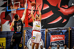 Basketball, win2day Basketball Superliga 2022/23, Grunddurchgang 21.Runde, Traiskirchen Lions, Flyers Wels, Fabricio Vay (11)