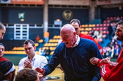 Basketball, Win2Day Superliga 2022/23, Grunddurchgang 21.Runde, BC GGMT Vienna, Vienna Timberwolves, Aramis Naglic (Head Coach)