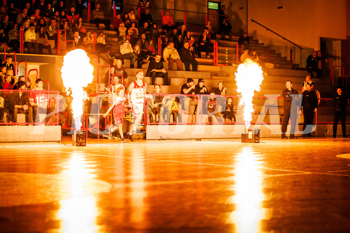 Basketball, win2day Basketball Superliga 2022/23, Grunddurchgang 21.Runde, Traiskirchen Lions, Flyers Wels, David Makivic (1)
