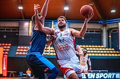 Basketball, Win2Day Superliga 2022/23, Grunddurchgang 21.Runde, BC GGMT Vienna, Vienna Timberwolves, Jozo Rados (3)
