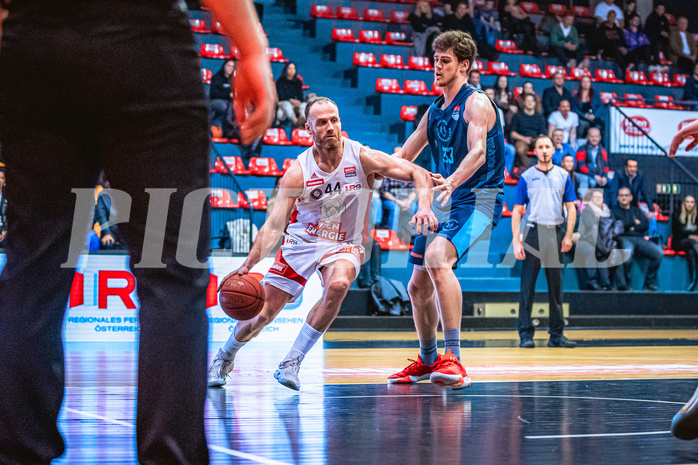 Basketball, Win2Day Superliga 2022/23, Grunddurchgang 21.Runde, BC GGMT Vienna, Vienna Timberwolves, Enis Murati (44)