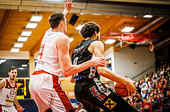 Basketball, win2day Basketball Superliga 2022/23, Grunddurchgang 21.Runde, Traiskirchen Lions, Flyers Wels, C. Jeter (0)