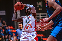 Basketball, Win2Day Superliga 2022/23, Grunddurchgang 21.Runde, BC GGMT Vienna, Vienna Timberwolves, Jahenns Manigat (21)