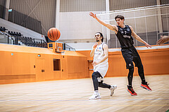 Basketball, Basketball Zweite Liga 2022/23, Grunddurchgang 16.Runde, Basket Flames, Wörthersee Piraten, Zaza Zakariadze (7)