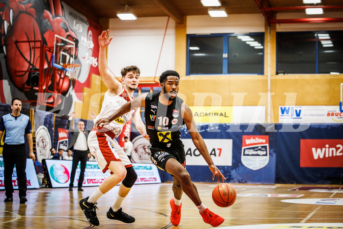 Basketball, win2day Basketball Superliga 2022/23, Grunddurchgang 21.Runde, Traiskirchen Lions, Flyers Wels, A. Awosika (10)