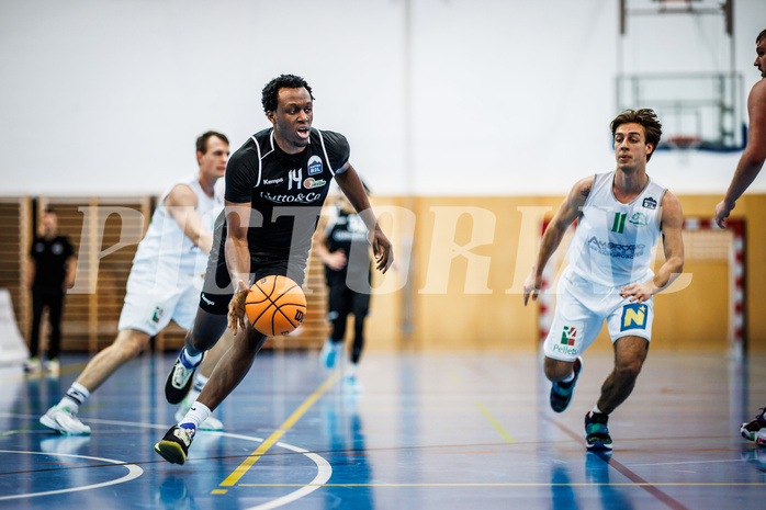 Basketball, Basketball Zweite Liga 2023/24, Grunddurchgang 8.Runde, Deutsch Wagram Alligators, Basket Flames, Kingsley Fobi (14)