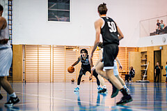 Basketball, Basketball Zweite Liga 2023/24, Grunddurchgang 8.Runde, Deutsch Wagram Alligators, Basket Flames, Yann Grandperret (3)