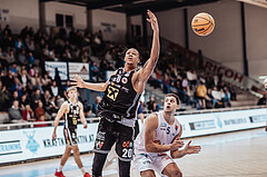 Basketball, Basketball Superliga 2023/24, Gunddurchgang 9. Runde, Oberwart Gunners, Flyers Wels, Christopher Ferguson (20), Simun Kovac (5)