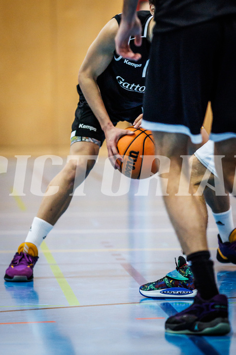 Basketball, Basketball Zweite Liga 2023/24, Grunddurchgang 8.Runde, Deutsch Wagram Alligators, Basket Flames, Patrick Fister (13)