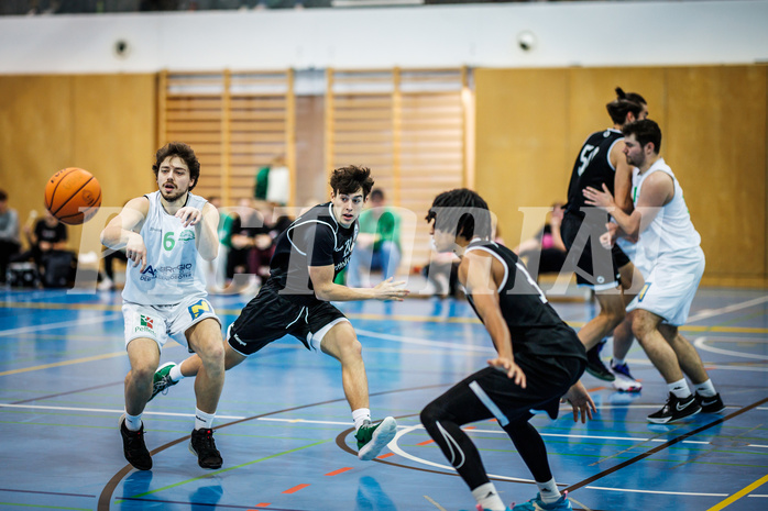Basketball, Basketball Zweite Liga 2023/24, Grunddurchgang 8.Runde, Deutsch Wagram Alligators, Basket Flames, Stefan Strobel (15)