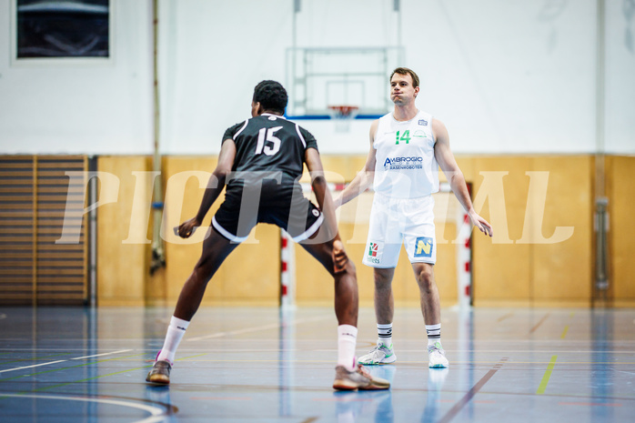 Basketball, Basketball Zweite Liga 2023/24, Grunddurchgang 8.Runde, Deutsch Wagram Alligators, Basket Flames, Branislav Balvan (14)