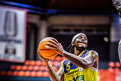 Basketball, Win2Day Superliga 2024/25, Grunddurchgang 2.Runde, BC Vienna, UBSC Graz, Gregory Johnson (5)