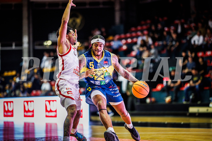 Basketball, Win2Day Superliga 2024/25, Grunddurchgang 2.Runde, BC Vienna, UBSC Graz, Gregory Johnson (5)